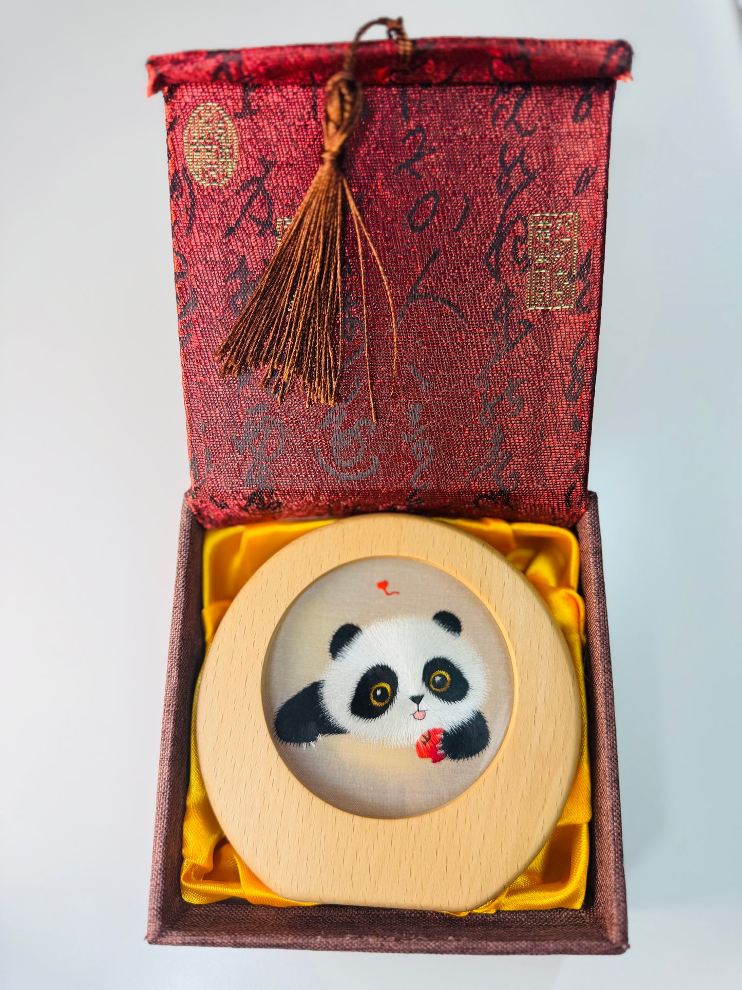 Panda-SHU EMBROIDERY DOUBLE-SIDES