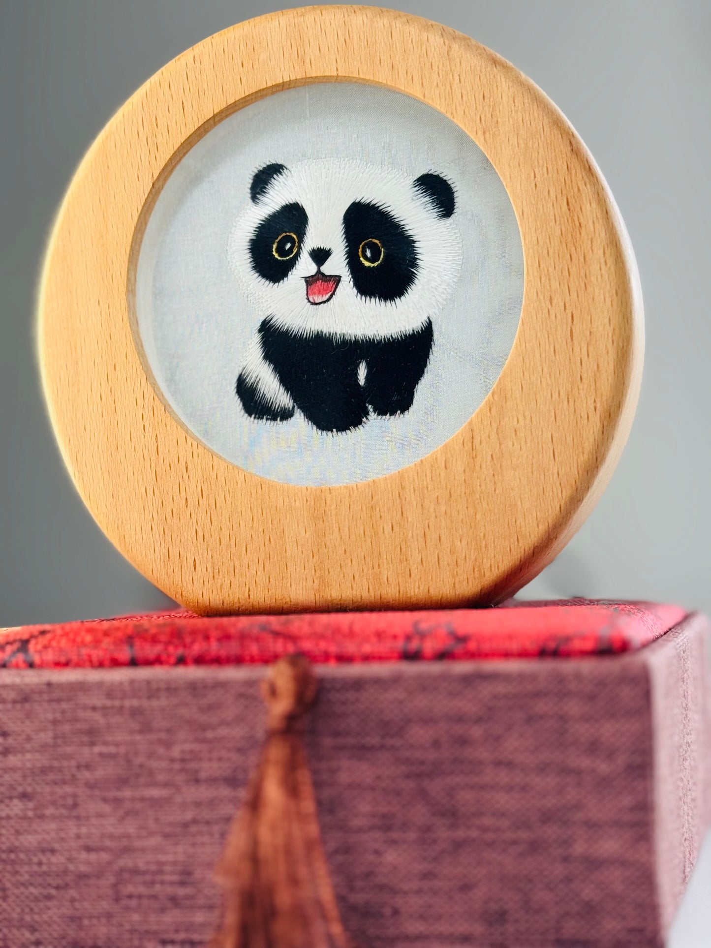 Panda-SHU EMBROIDERY DOUBLE-SIDES