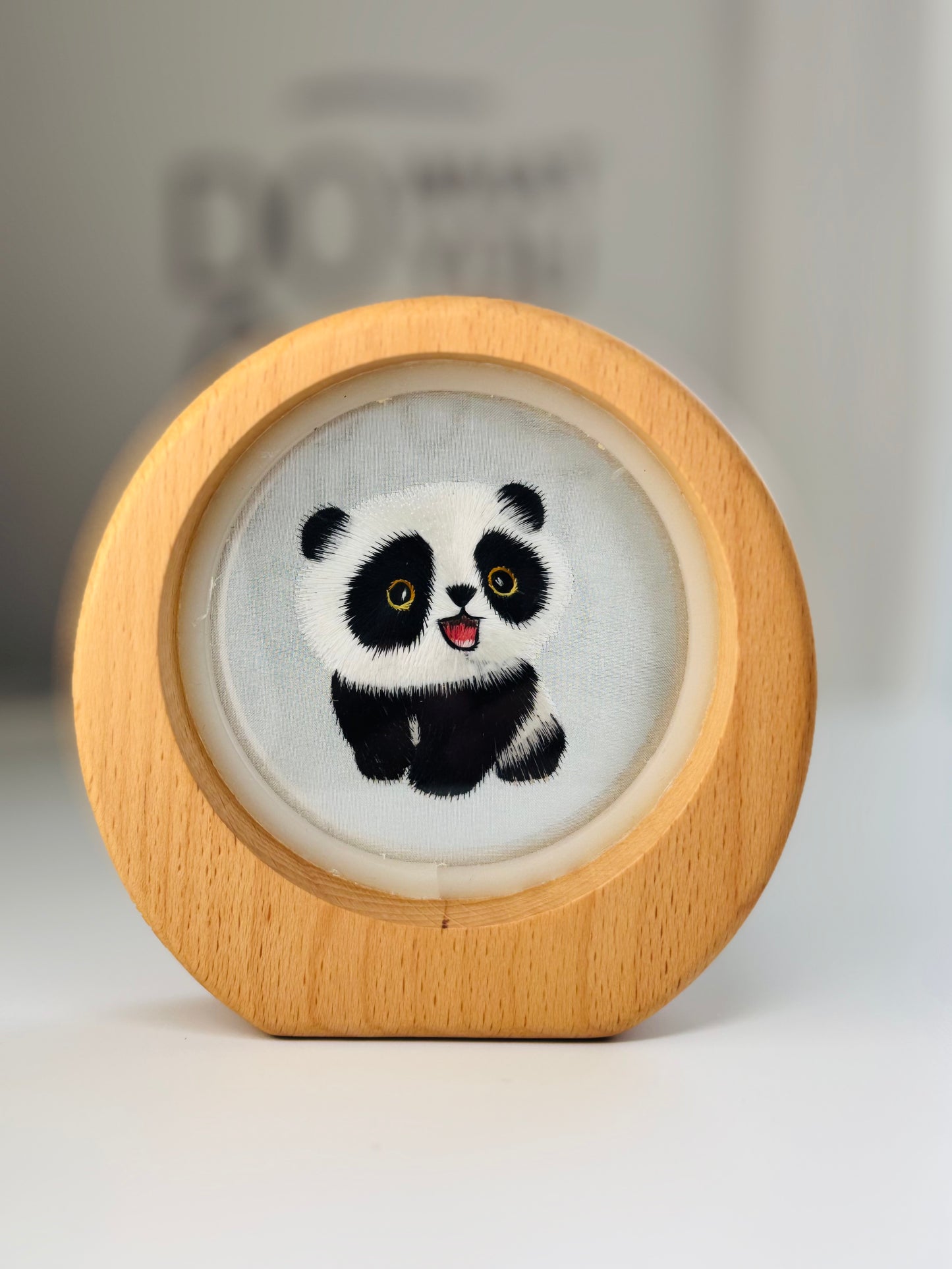 Panda-SHU EMBROIDERY DOUBLE-SIDES