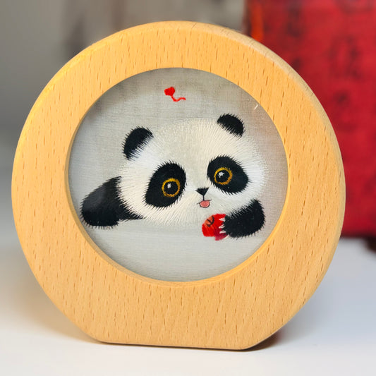 Panda-SHU EMBROIDERY DOUBLE-SIDES